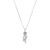 Sterling Silver Snake Pendant